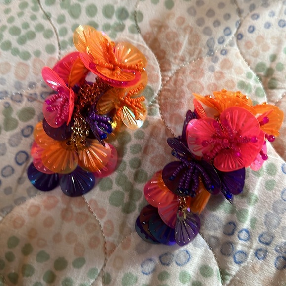 Zara colorful earrings - Picture 3 of 3